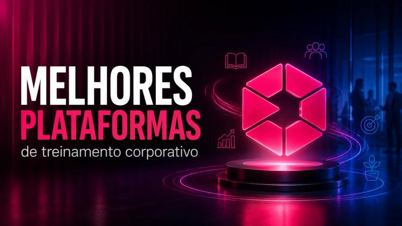 Melhores plataformas de treinamento corporativo, com ambiente empresarial, aprendizagem online, desenvolvimento de equipes e tecnologia para capacitação de colaboradores.