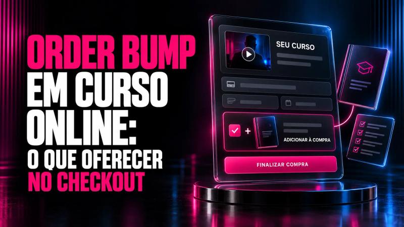 o que oferecer como order bump em checkouts de curso