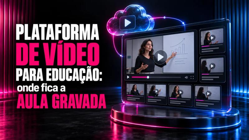 player video para aulas online