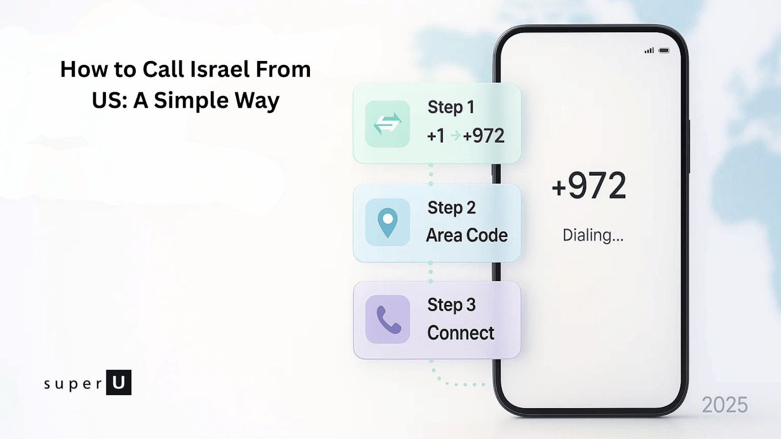  How to Call Israel From US