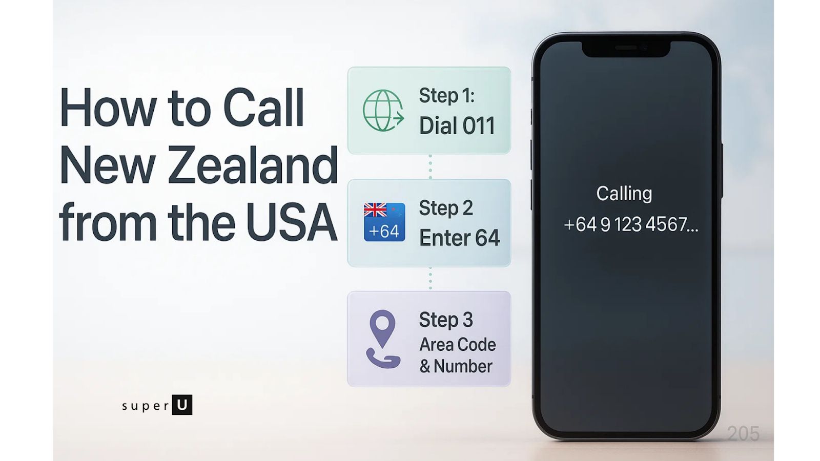 How to Call New Zealand from the USA