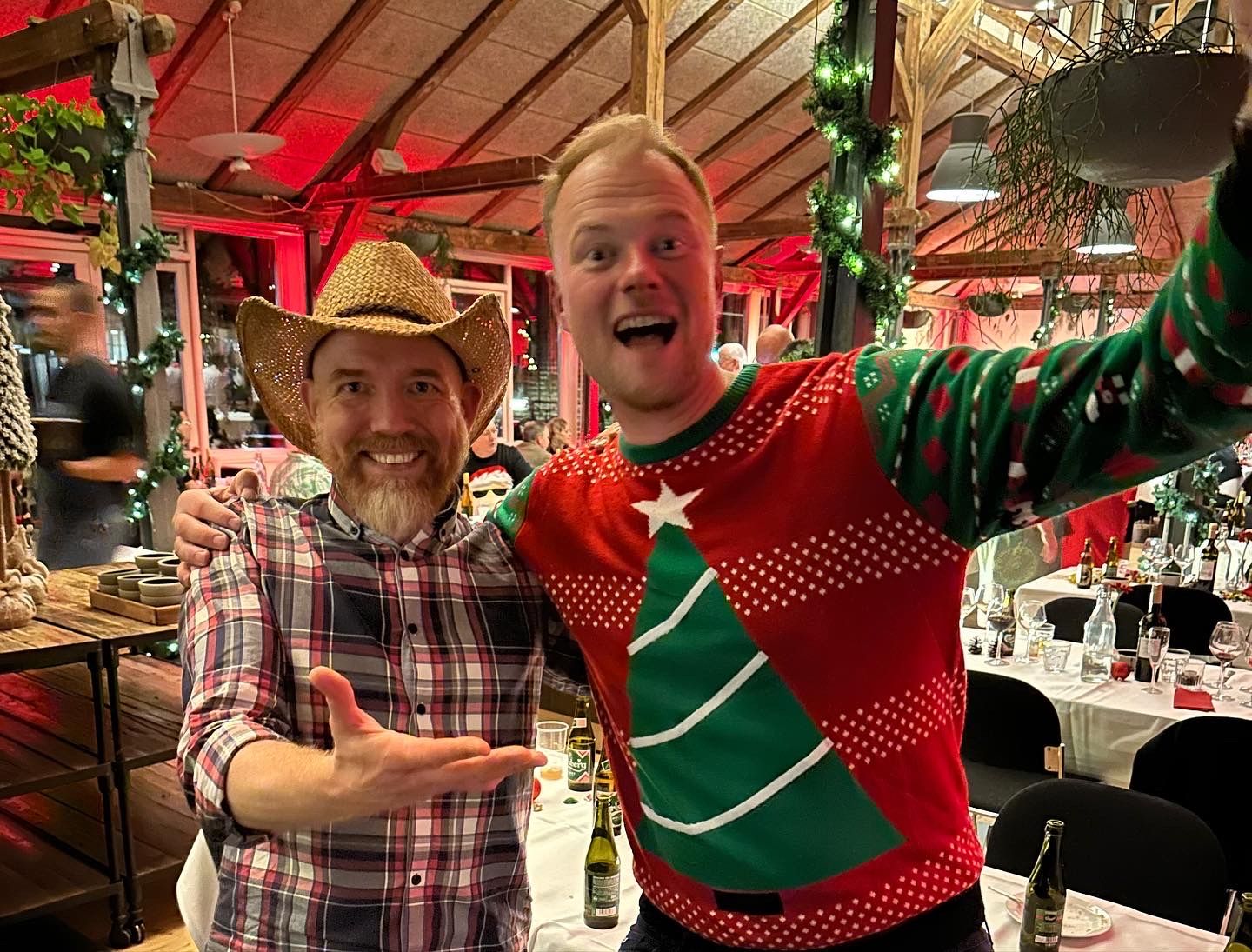 Julefrokost med Christian Degn og Søren Spillemand