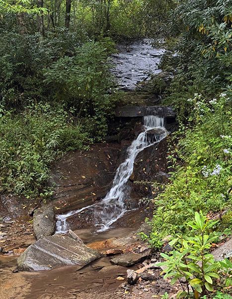 Salamander Falls on Cataloochee Ranch