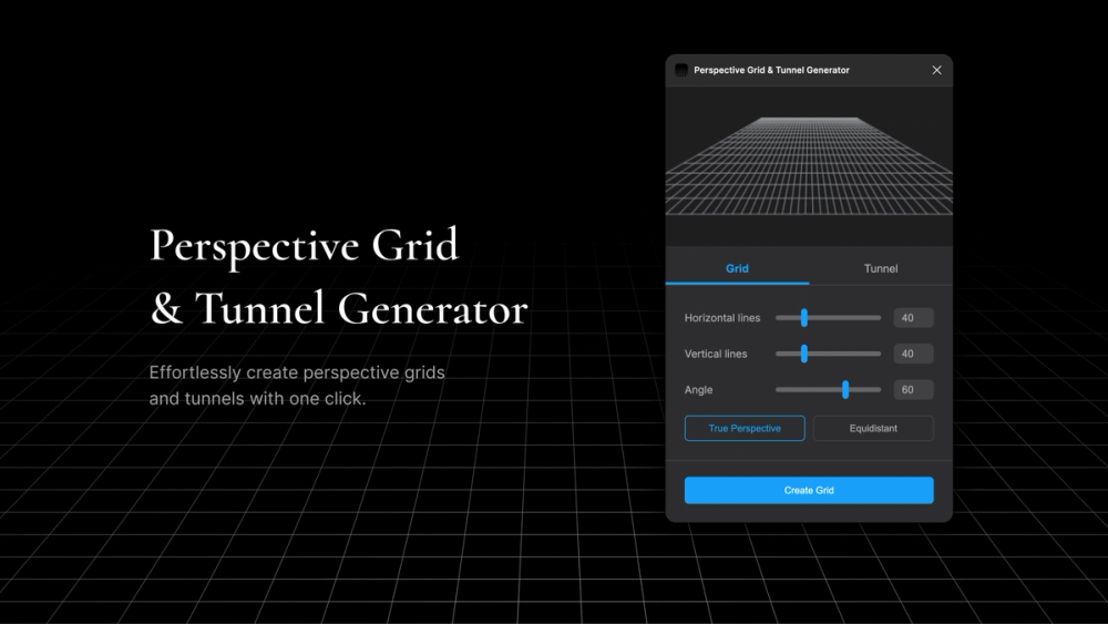 Perspective Grid & Tunnel Generator Cover