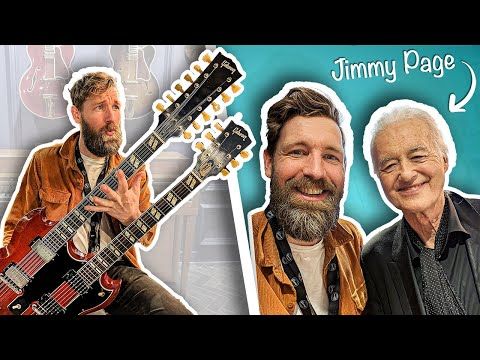 Paul Davids-I met JIMMY PAGE (and played his 50k guitar!)