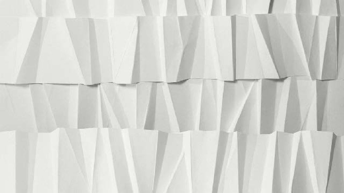 Origami-fold texture study