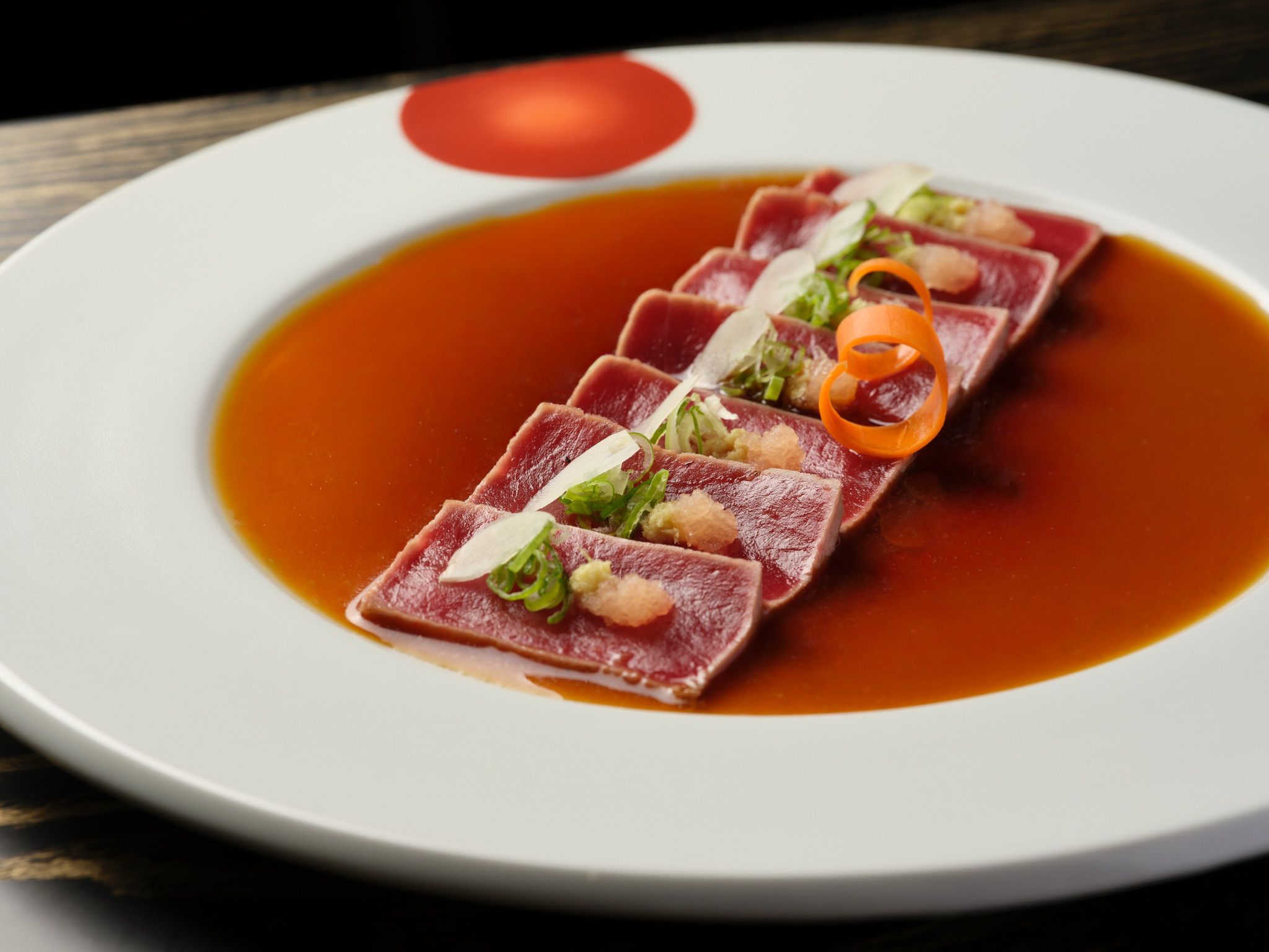 A Nobu sashimi dish