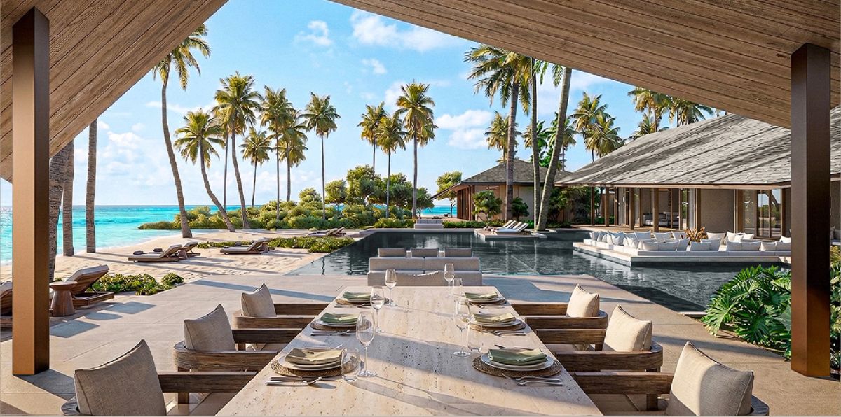 Villa living space