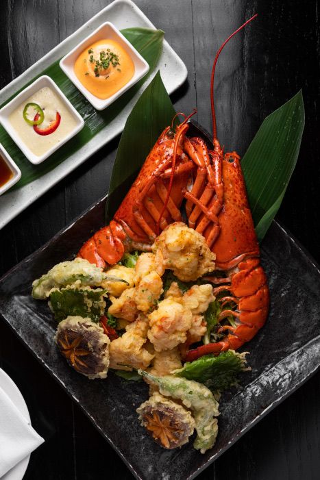 A Nobu signature dish, plated