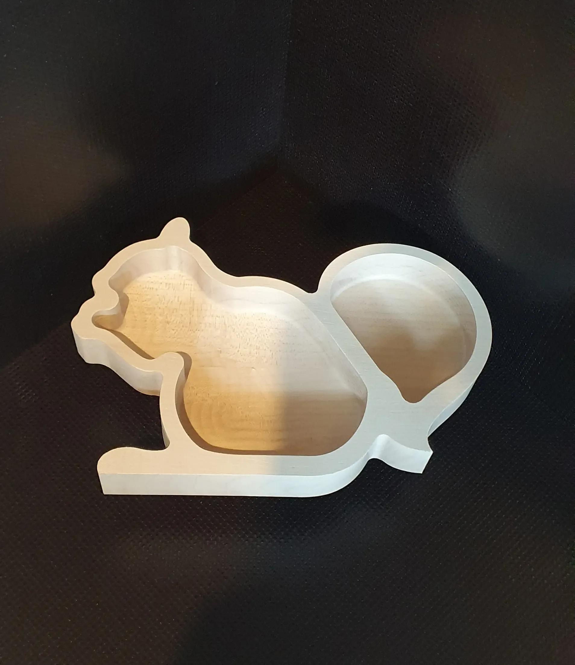 Eichhörnchen Schüssel