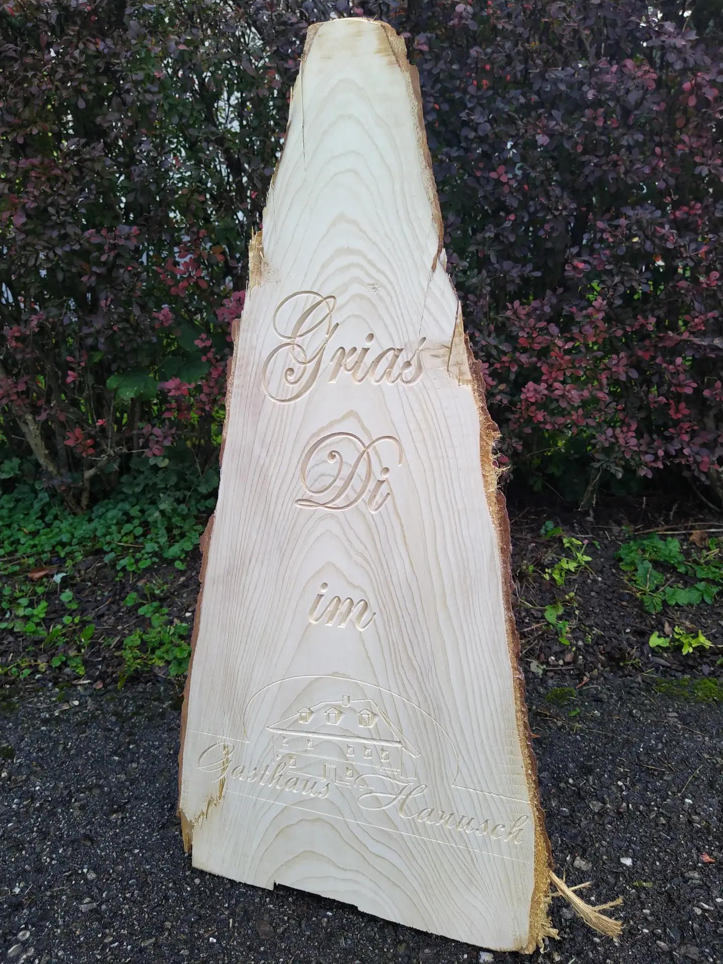 Schild Eingang