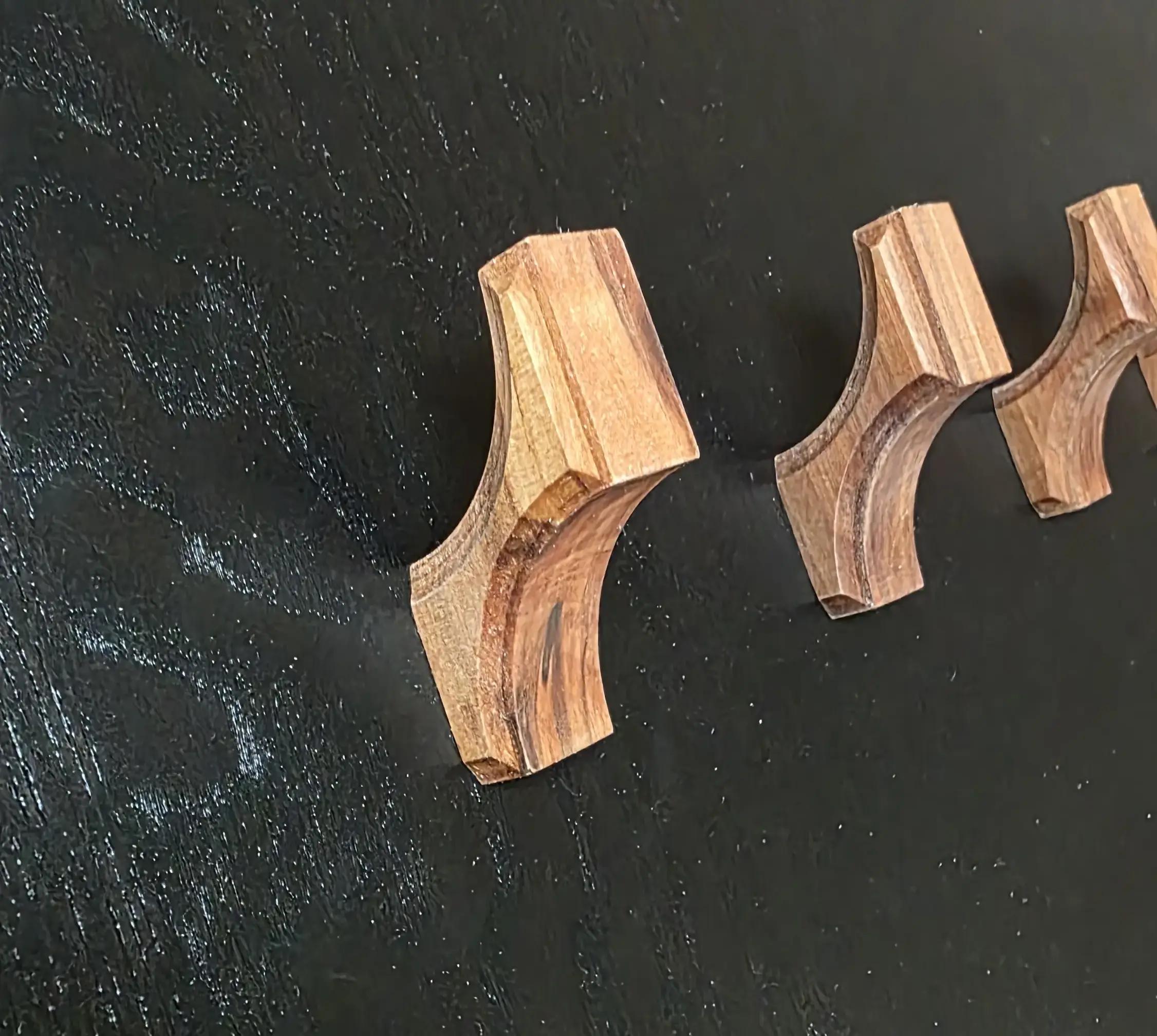 Kleiderhacken Holz Apfel 