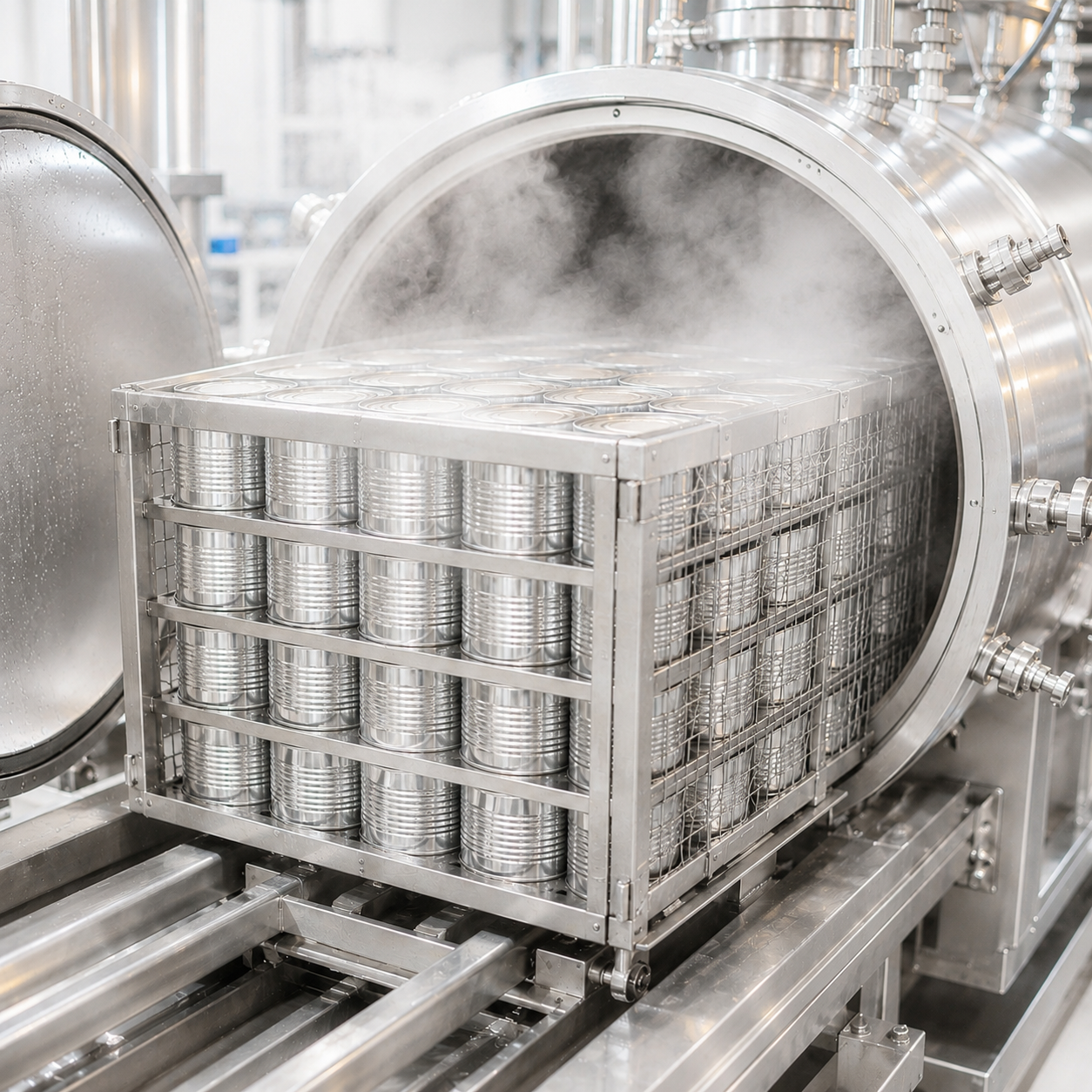 Suitable for pressure retort sterilization