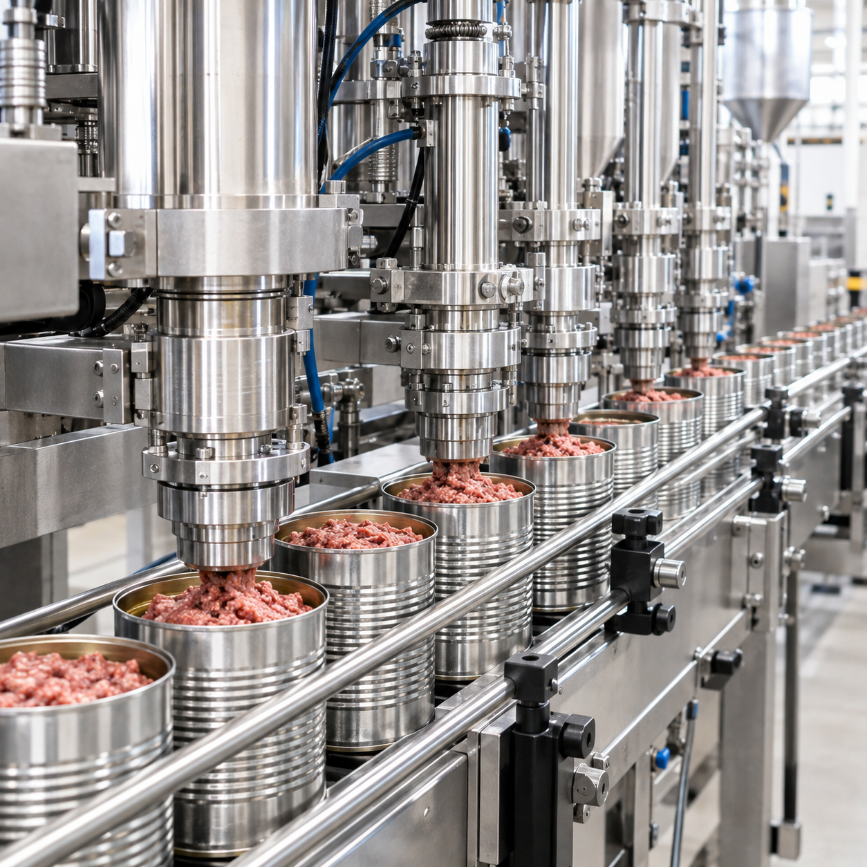 Compatible with high-speed protein filling lines