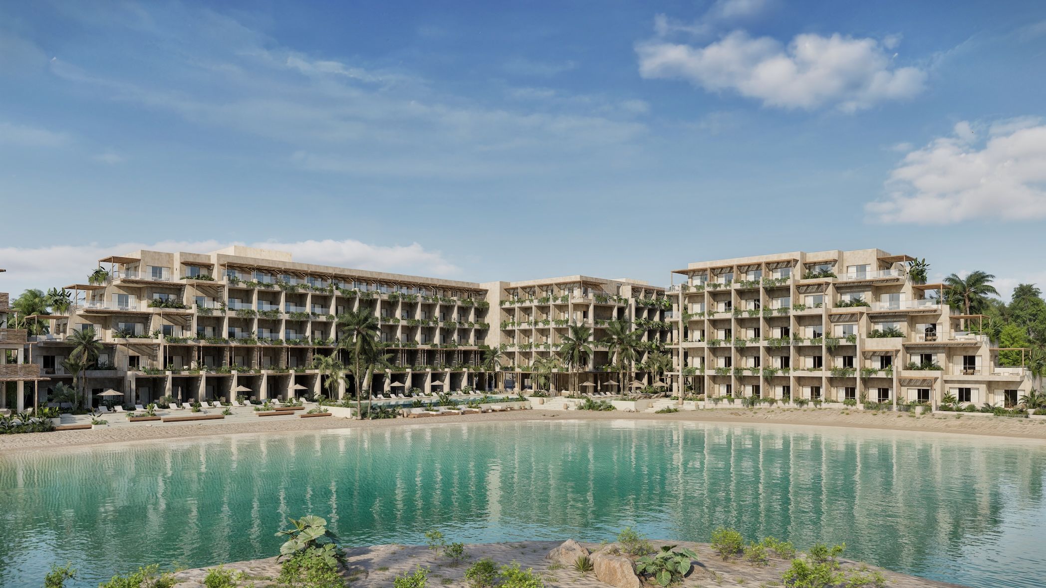 Exclusive eco-chic apartments by the lake