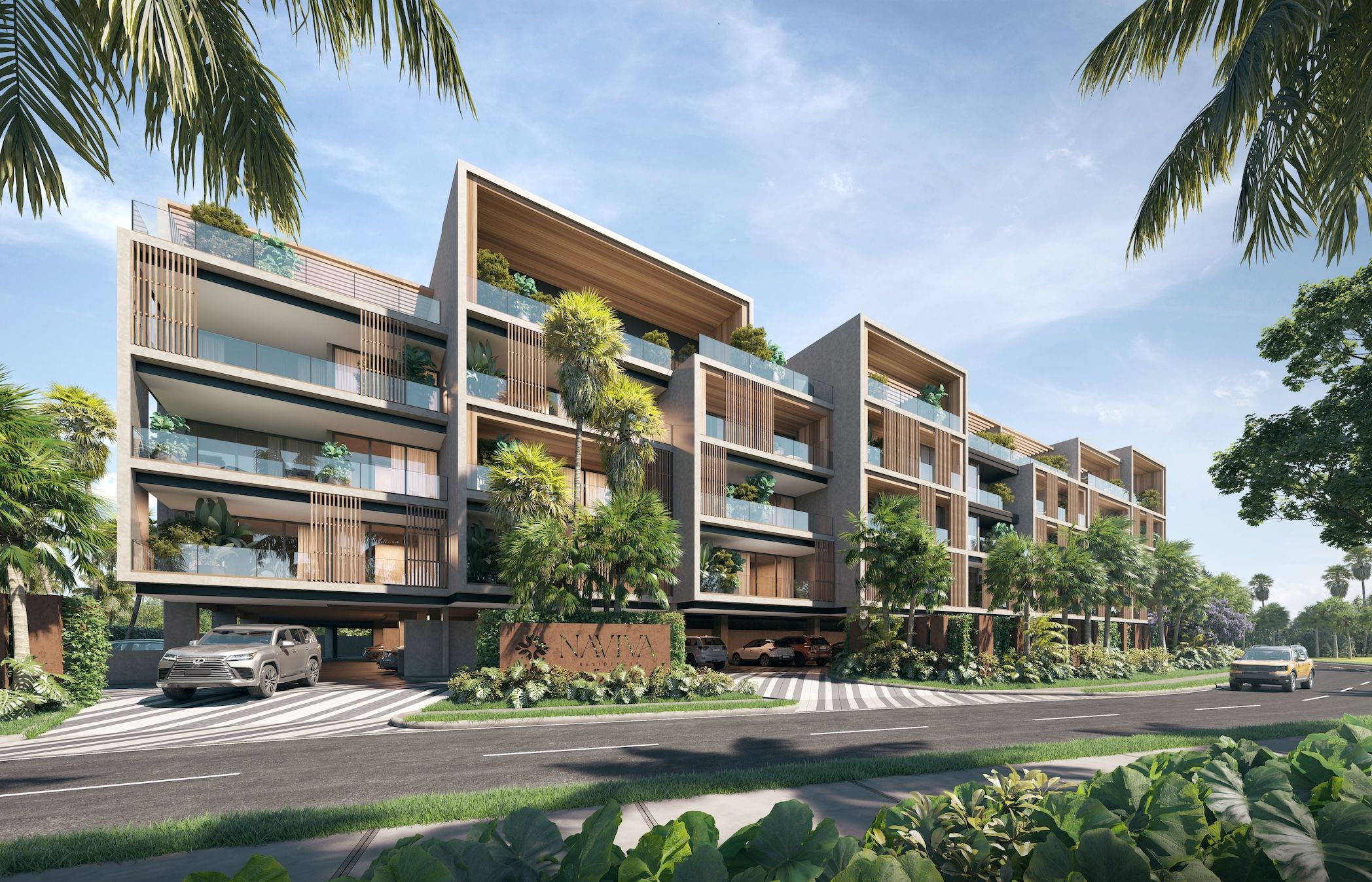Exclusive apartments in harmony with nature