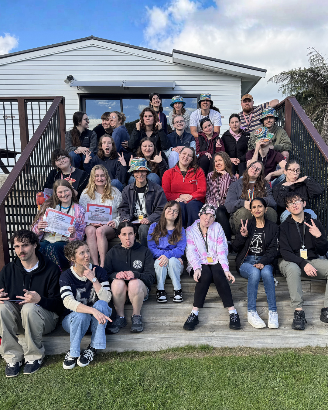 Rangatahi at Leadership Camp 2026