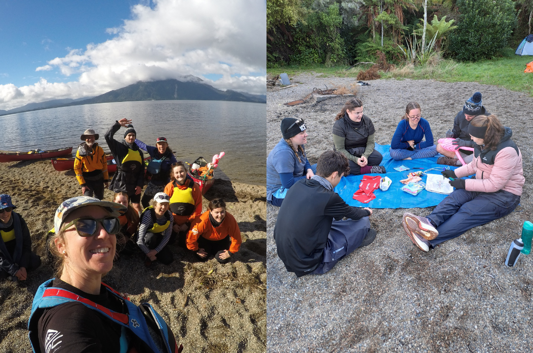 Group at Te Haerenga i Te Waipounamu