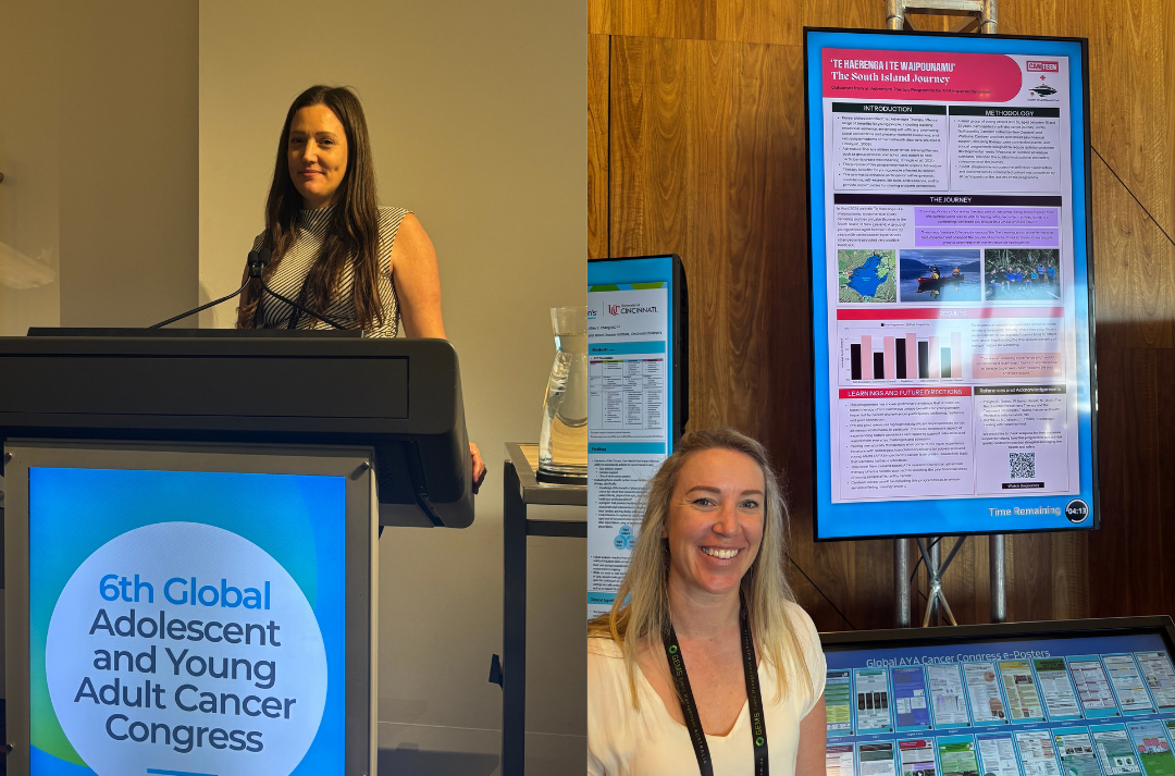 Canteen Aotearoa delegates at 2024 AYA (Adolescent and Young Adult) World Cancer Congress Canteen Aotearoa delegates at 2024 AYA (Adolescent and Young Adult) World Cancer Congress