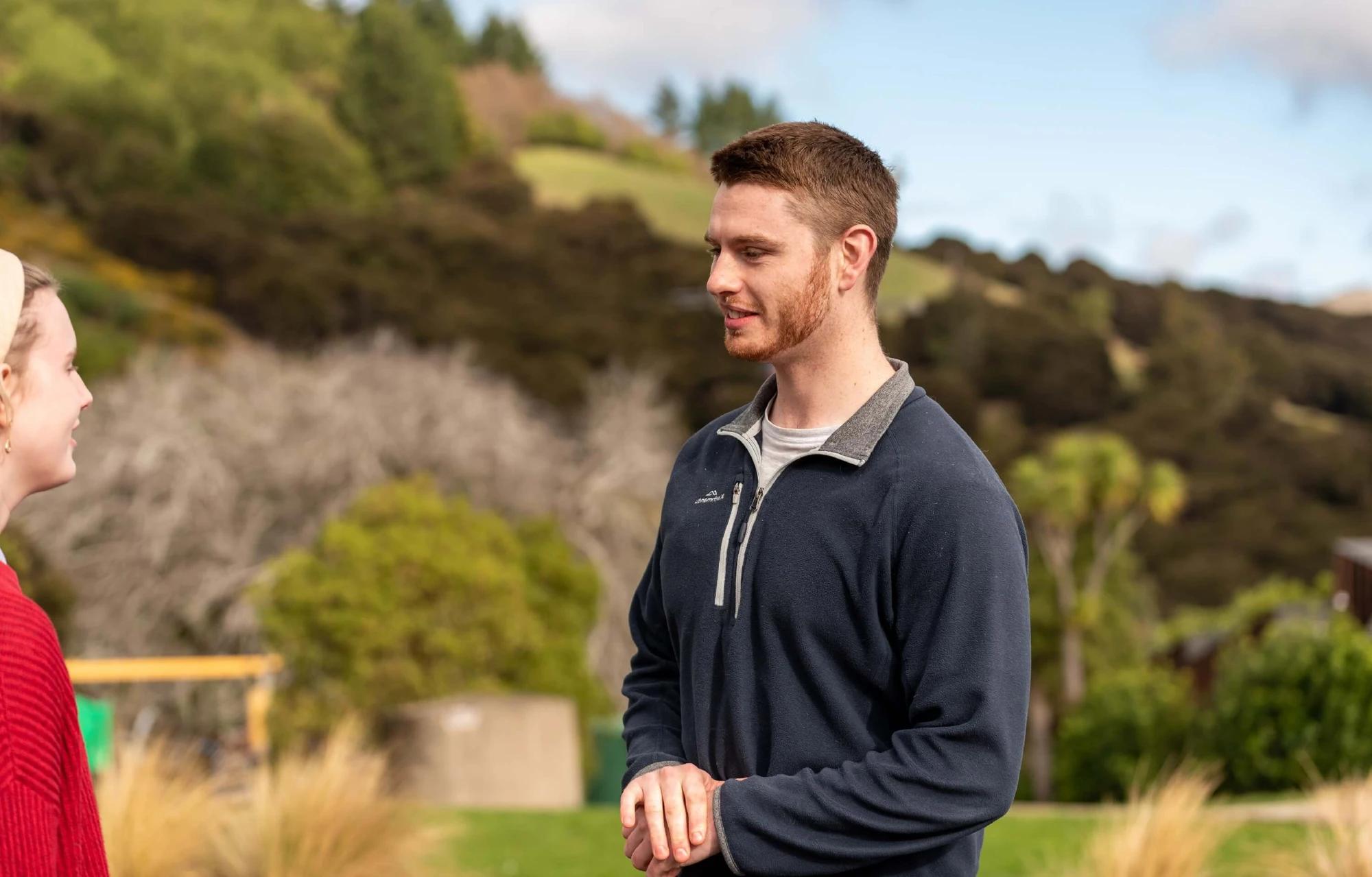 young person outside