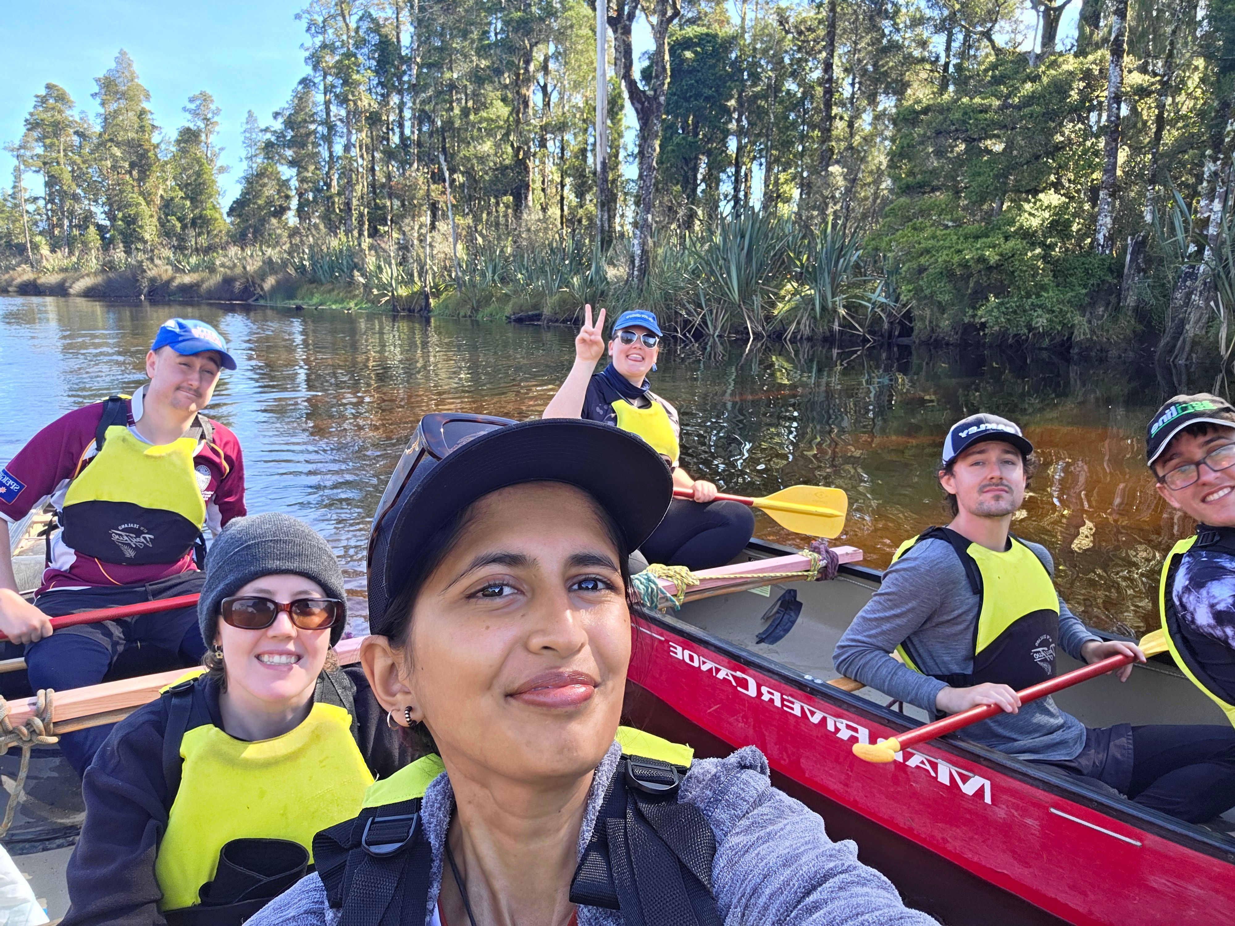 Group at Te Haerenga i Te Waipounamu