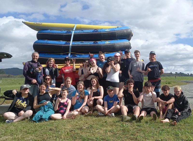 Central hub day rafting