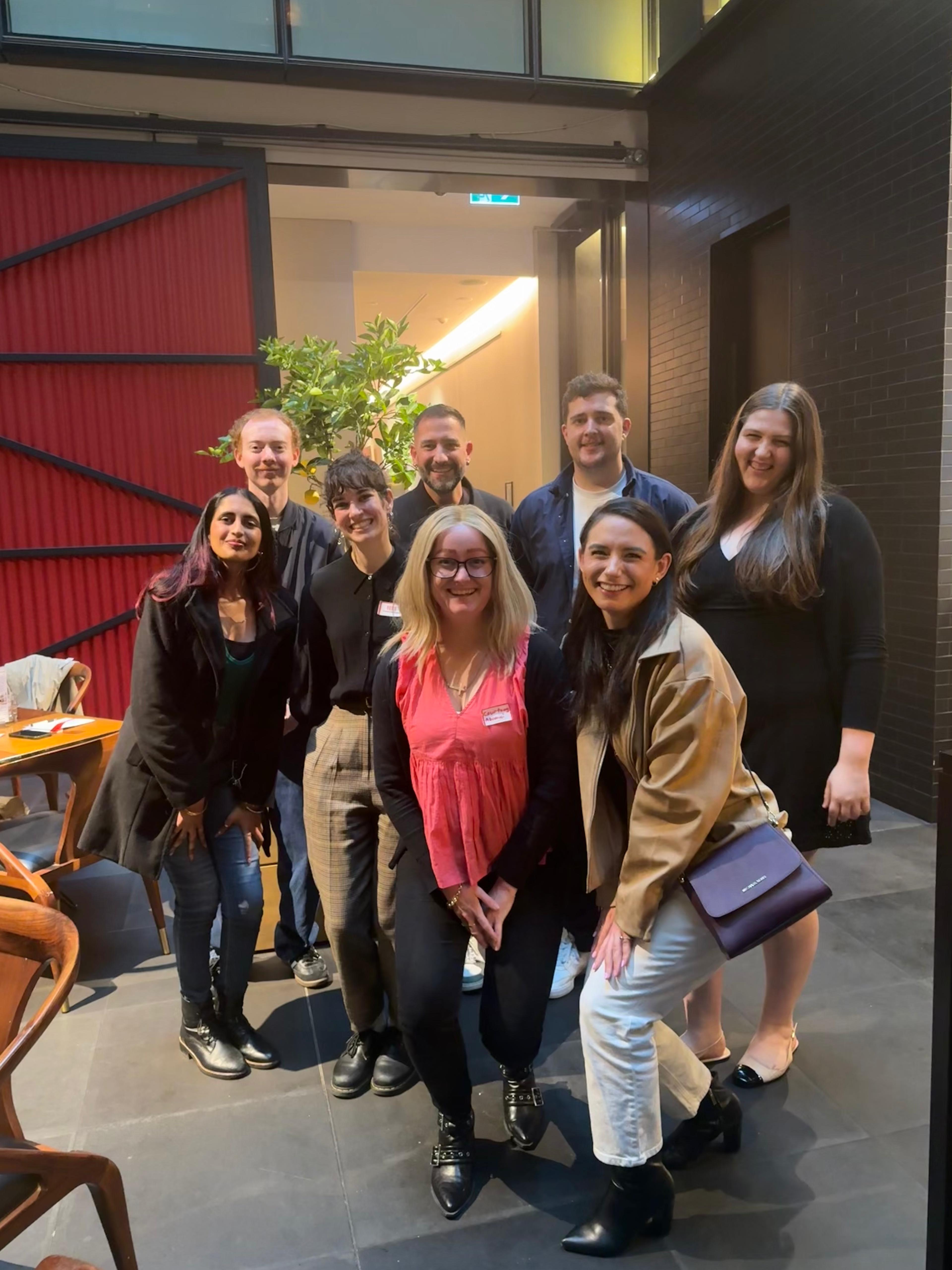 Staff, rangatahi and supporters at Canteen partner event 2025