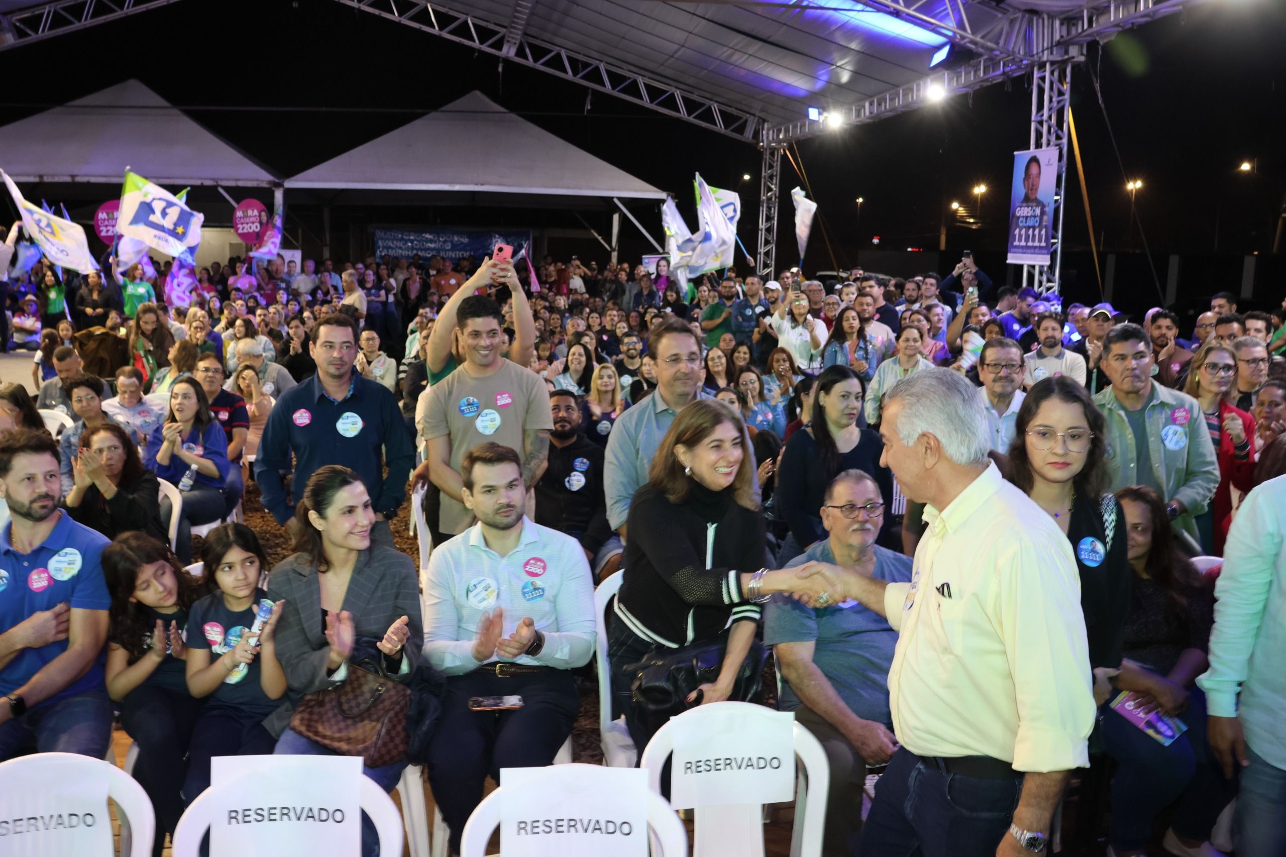 Na reta final, Reinaldo reúne mais de 5 mil pessoas na Capital em reuniões de apoio à candidatura ao Senado