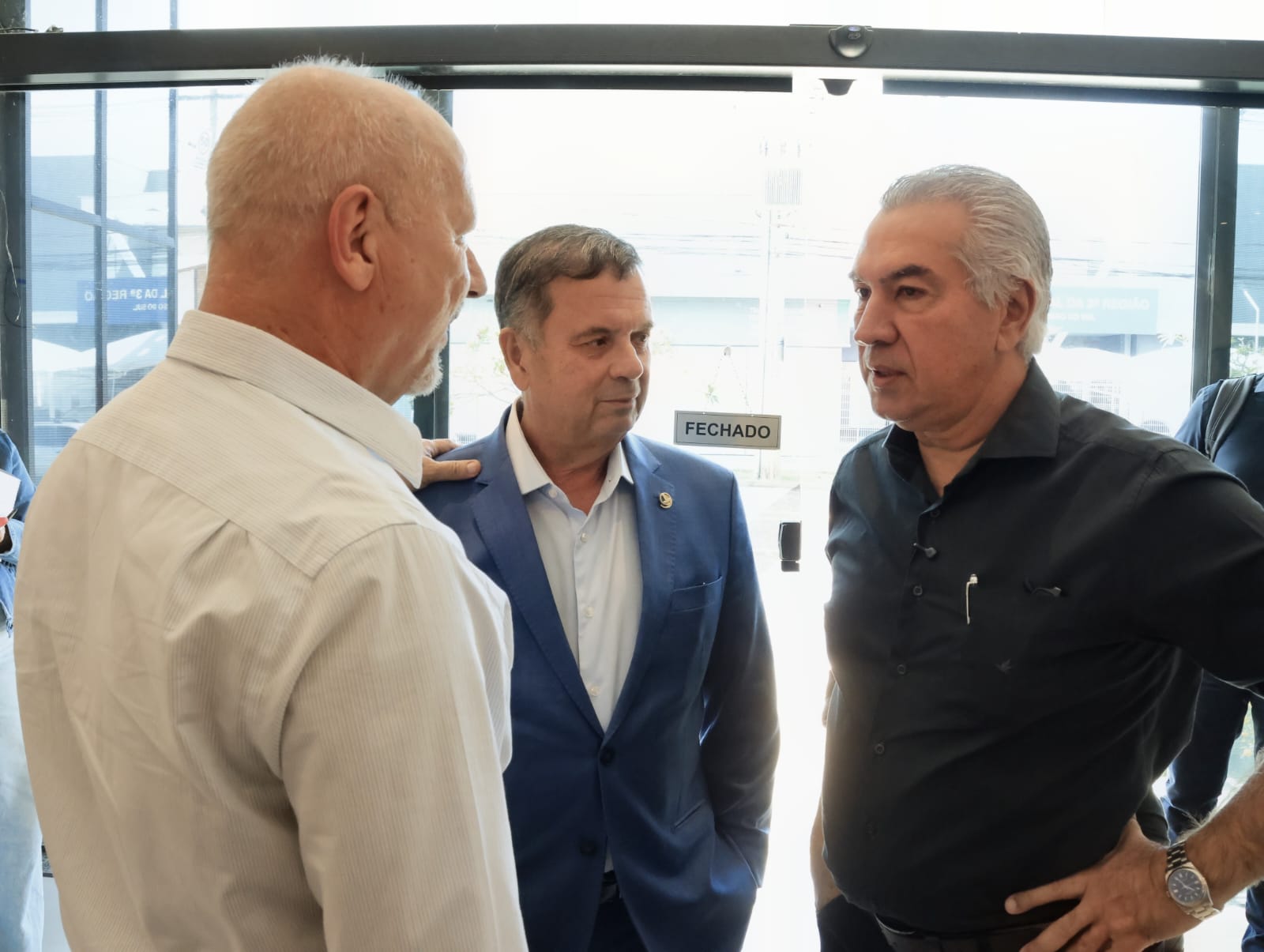 Ao lado de Rogério Marinho, Reinaldo faz compromisso com o cooperativismo de MS