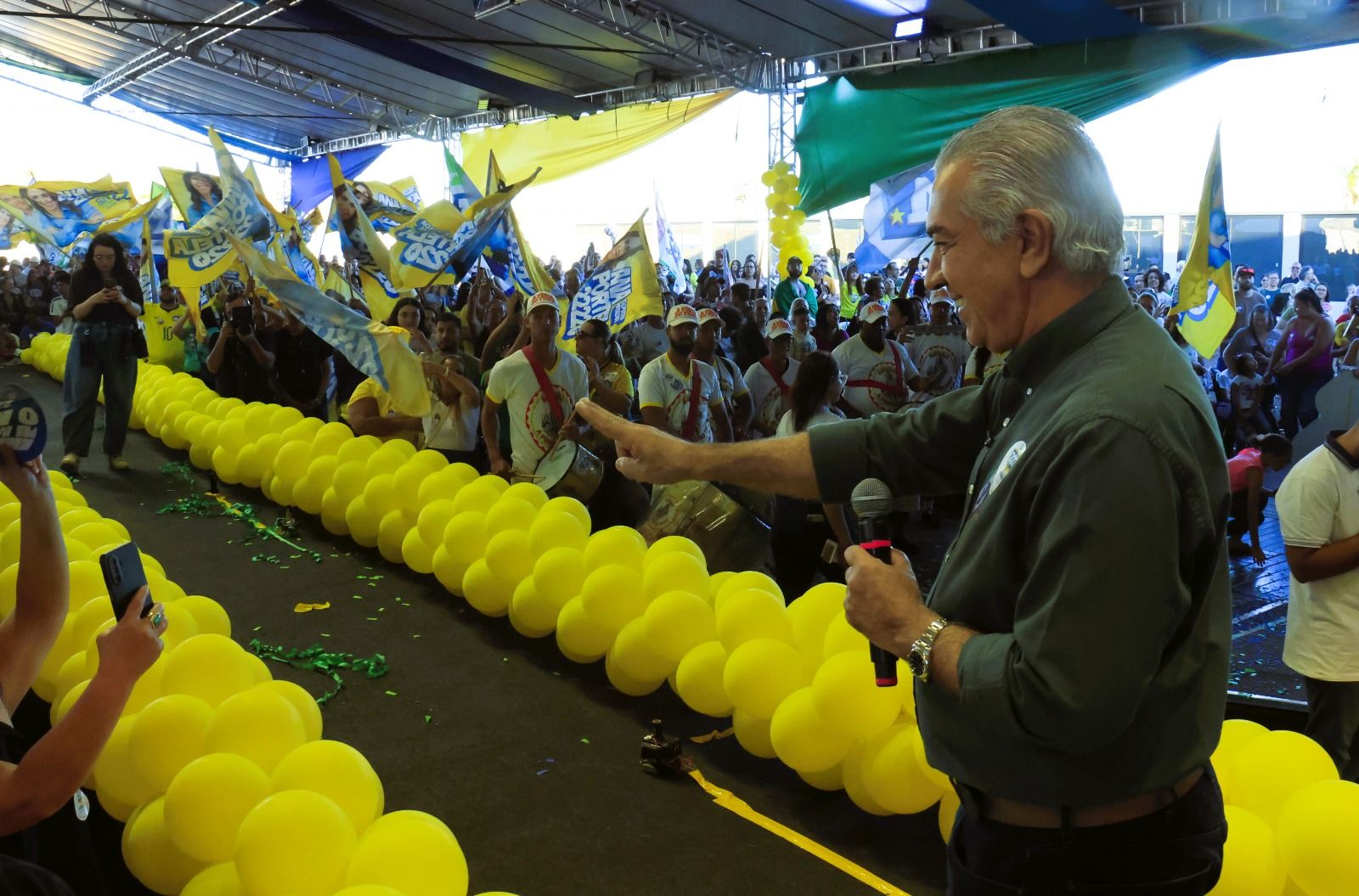 Na Capital, Reinaldo reforça importância do voto para transformar o Brasil
