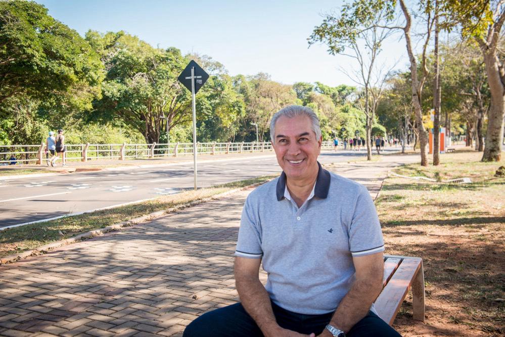 Para Reinaldo, Parque dos Poderes é a ‘praia’ dos campo-grandenses