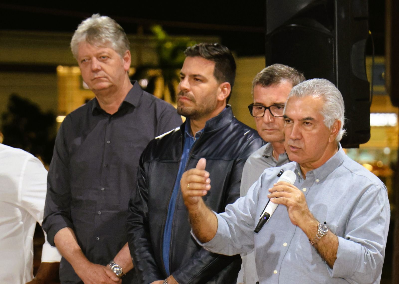 Em Três Lagoas, Reinaldo defende  retomada da ferrovia e duplicação da BR-262
