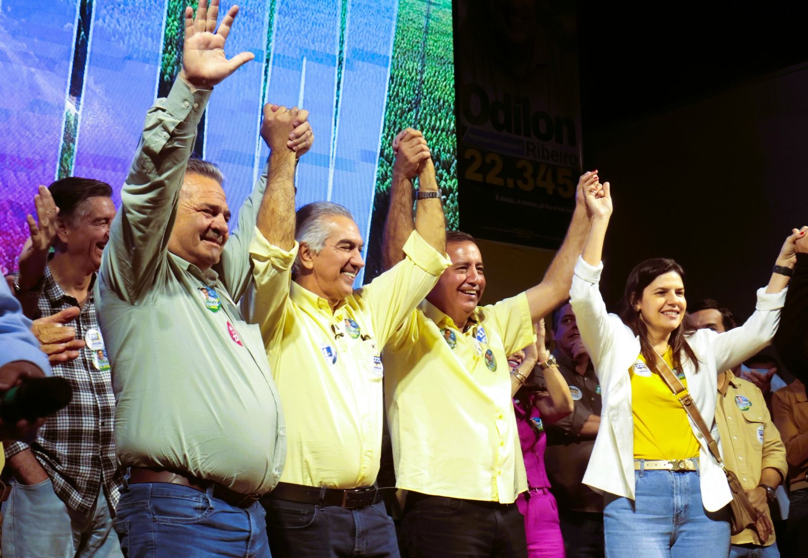 Com apoio de prefeitos no “Portal do Pantanal”, Reinaldo defende grandes obras de infraestrutura logística