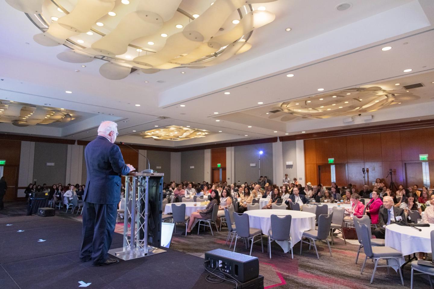 ASPA President John Bartle delivers the opening address at the 2026 Annual Conference