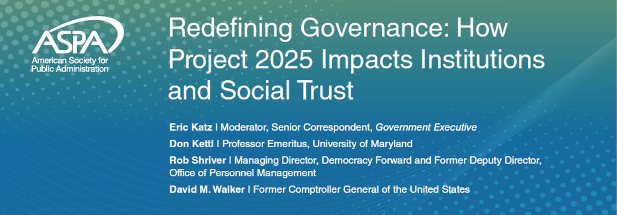 Redefining Governance: How Project 2025 Impact Institutions and Social Trust
