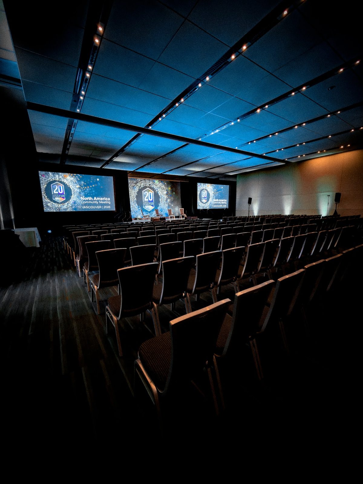 Main hall at the PCI SSC North America Community Meeting, Vancouver 2026