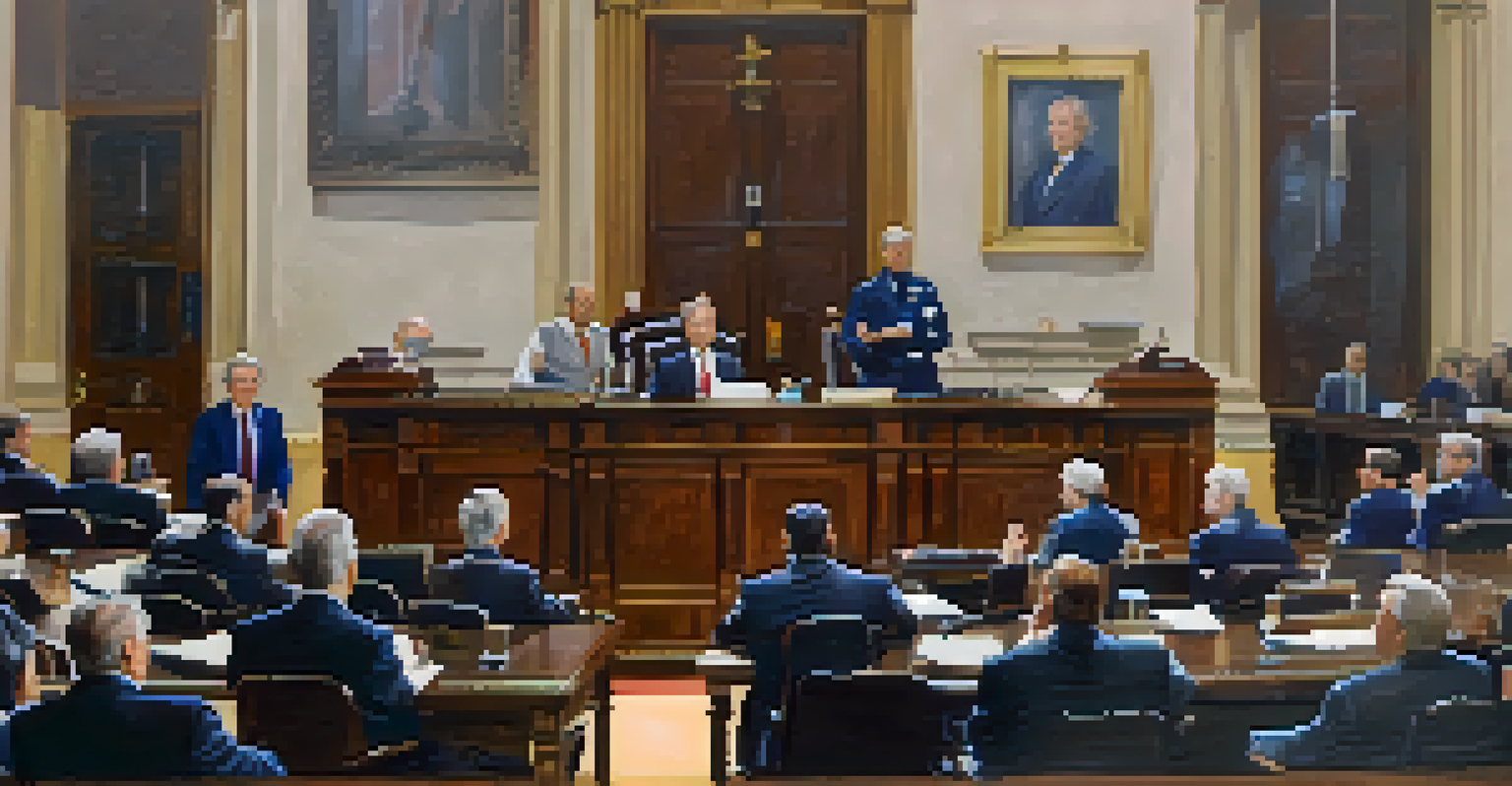 A close-up of a legislative document with notes and a pen, in a committee meeting room of the Tennessee General Assembly.
