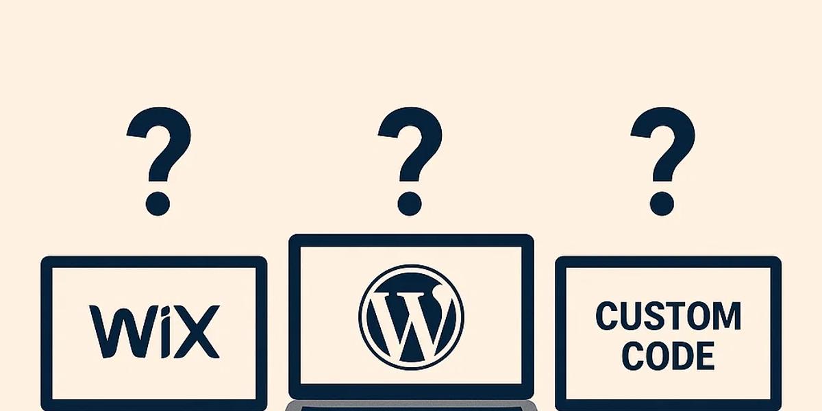 Wix, WordPress or Custom Development: Which One Is Right for Your Professional Website?