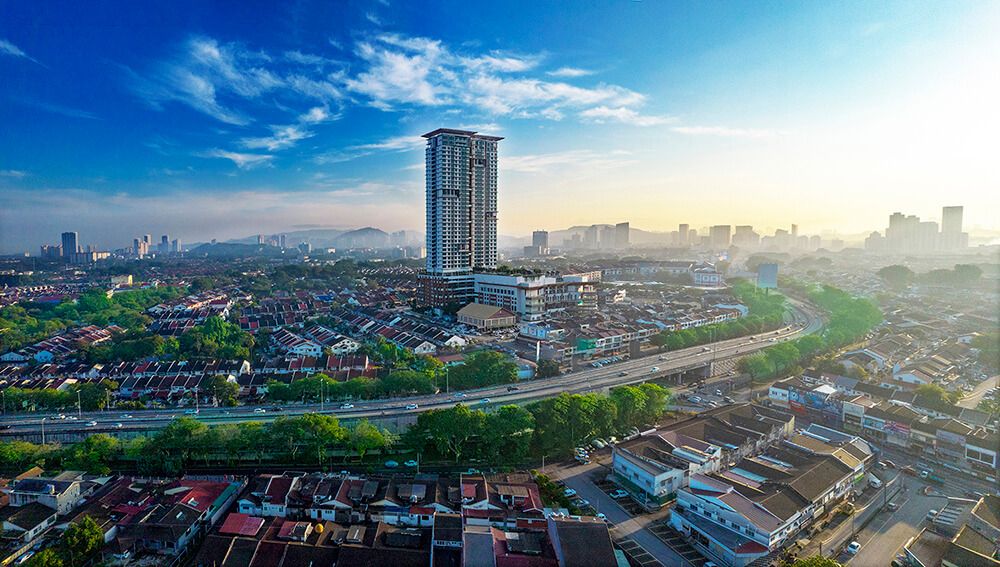 Megah Rise Mall project view