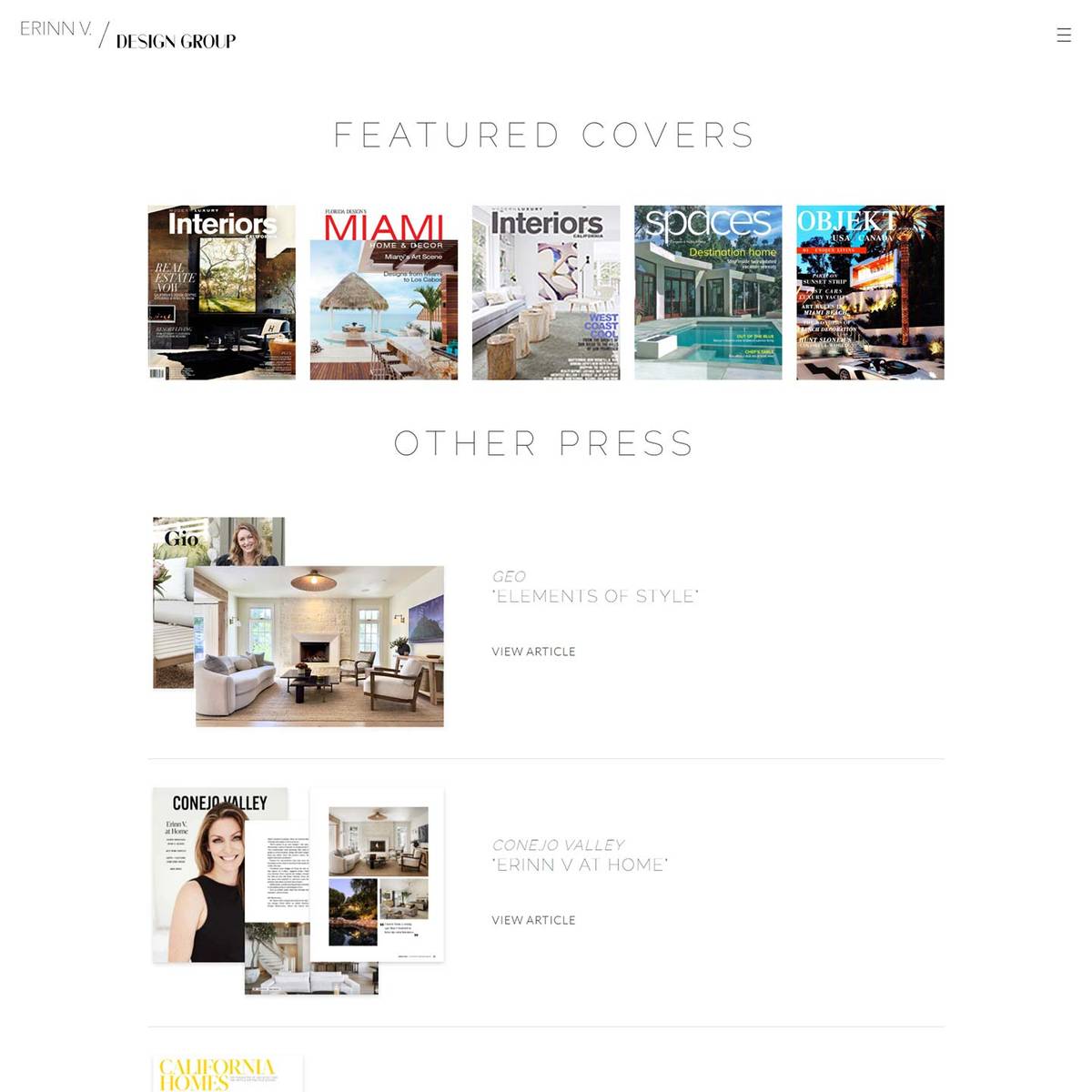 Erinn V. Design Group