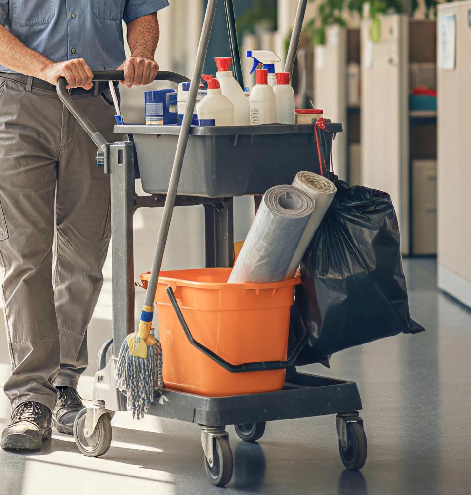Business line of credit for janitorial services — keep cash flow clean