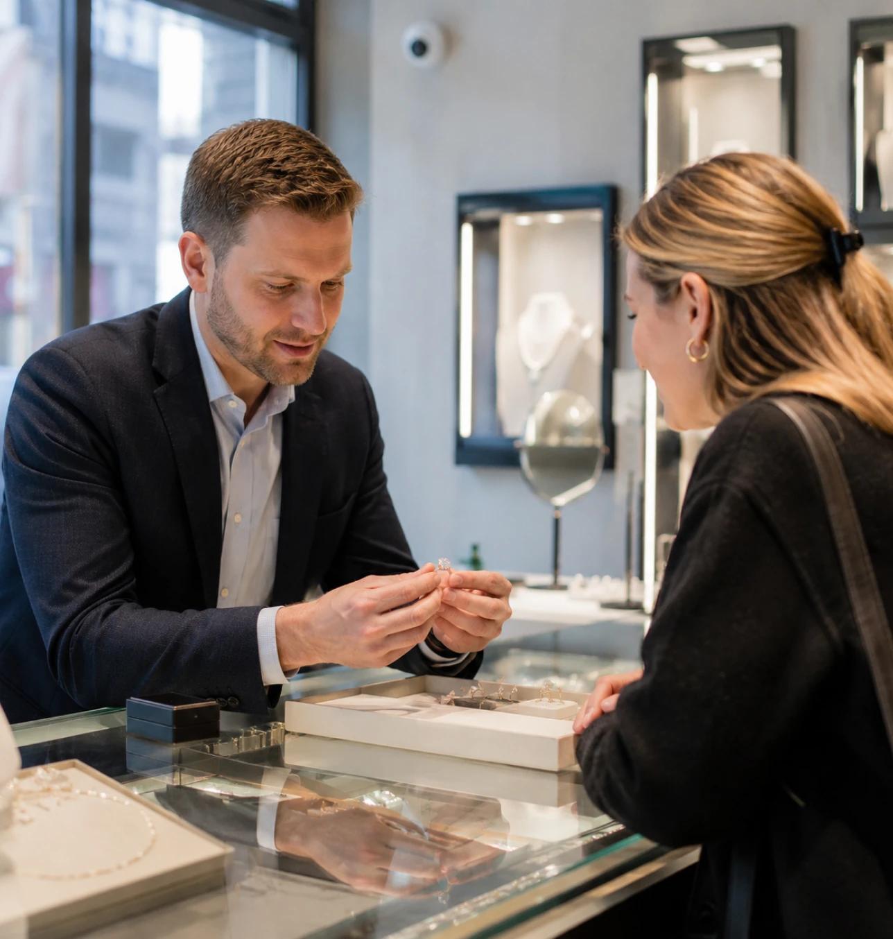 Jewelry store financing — keep every case stocked