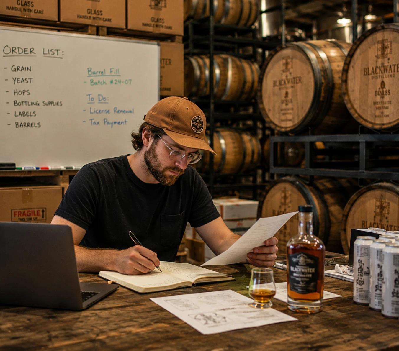 What breweries and distilleries can use a line of credit for