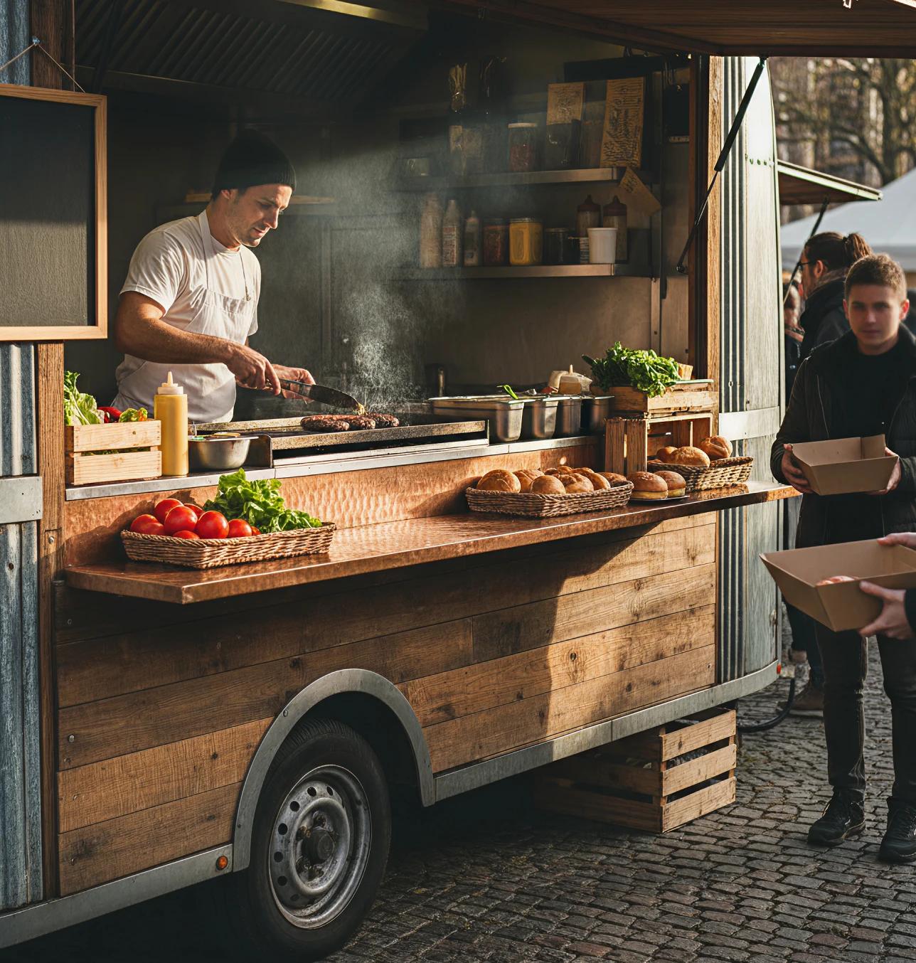 Business line of credit for food trucks — keep your truck moving