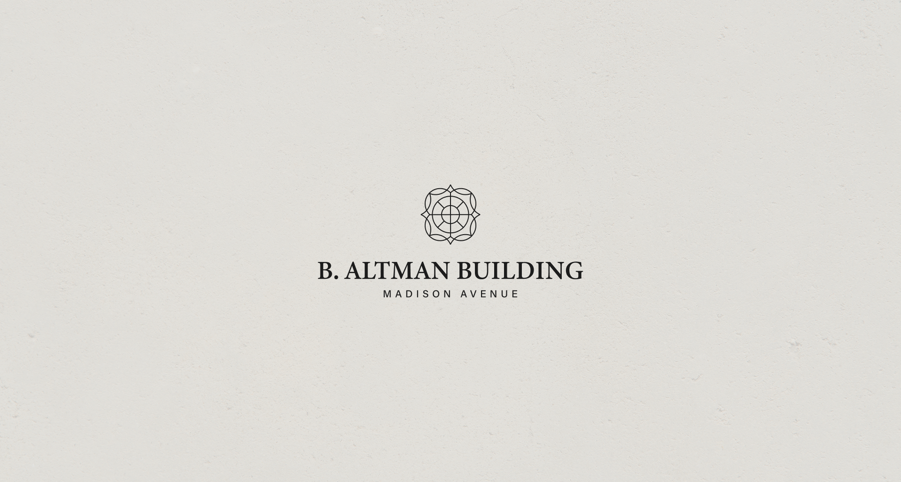 B. Altman Building (198 Madison) — brand identity 1 of 6