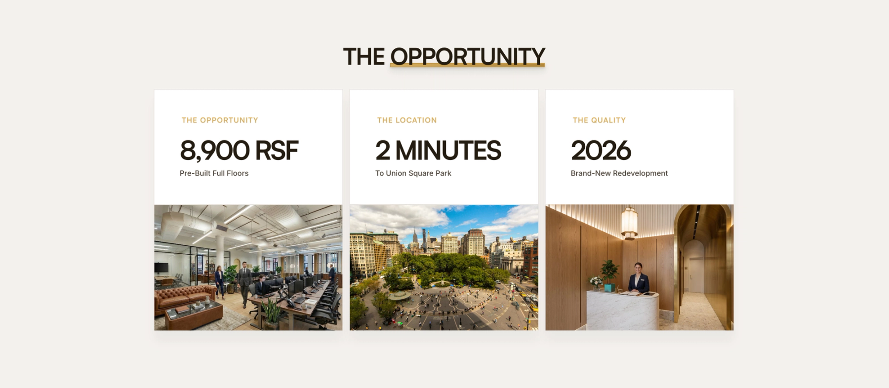 37 East 18th Street website — screen 7 of 7