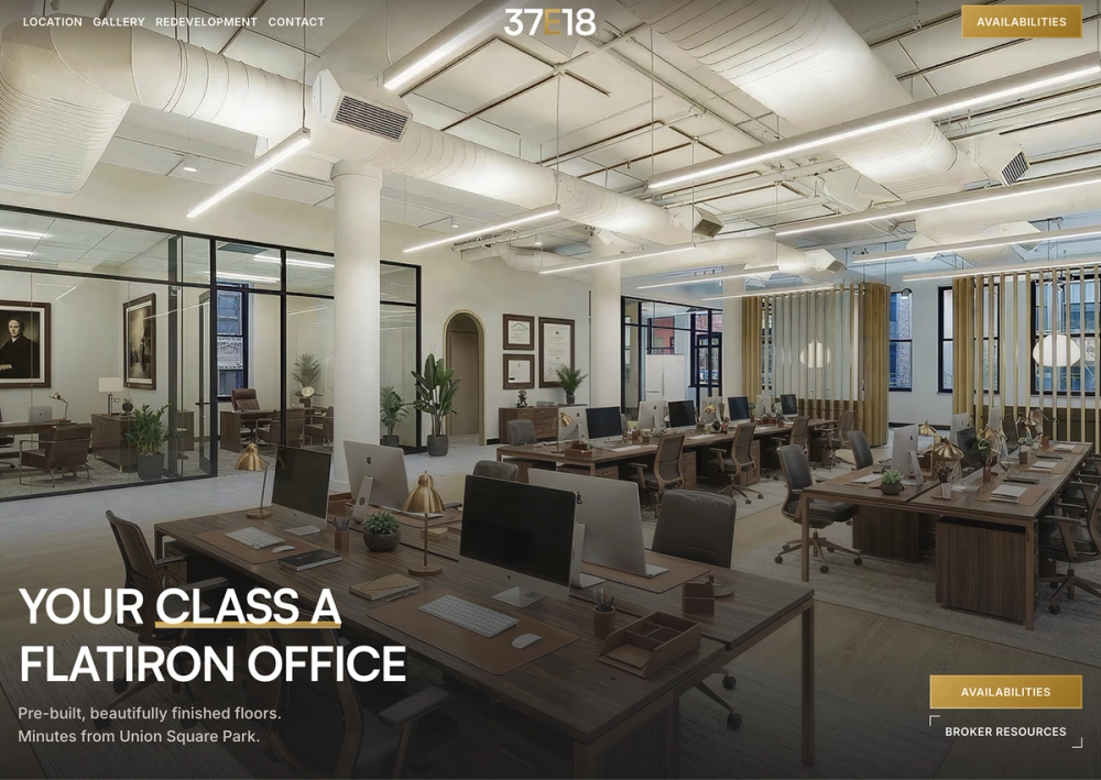 37 East 18th Street — leasing campaign preview