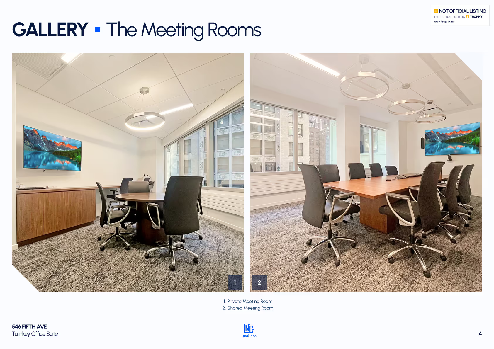 546 Fifth brochure — spread 4 of 7