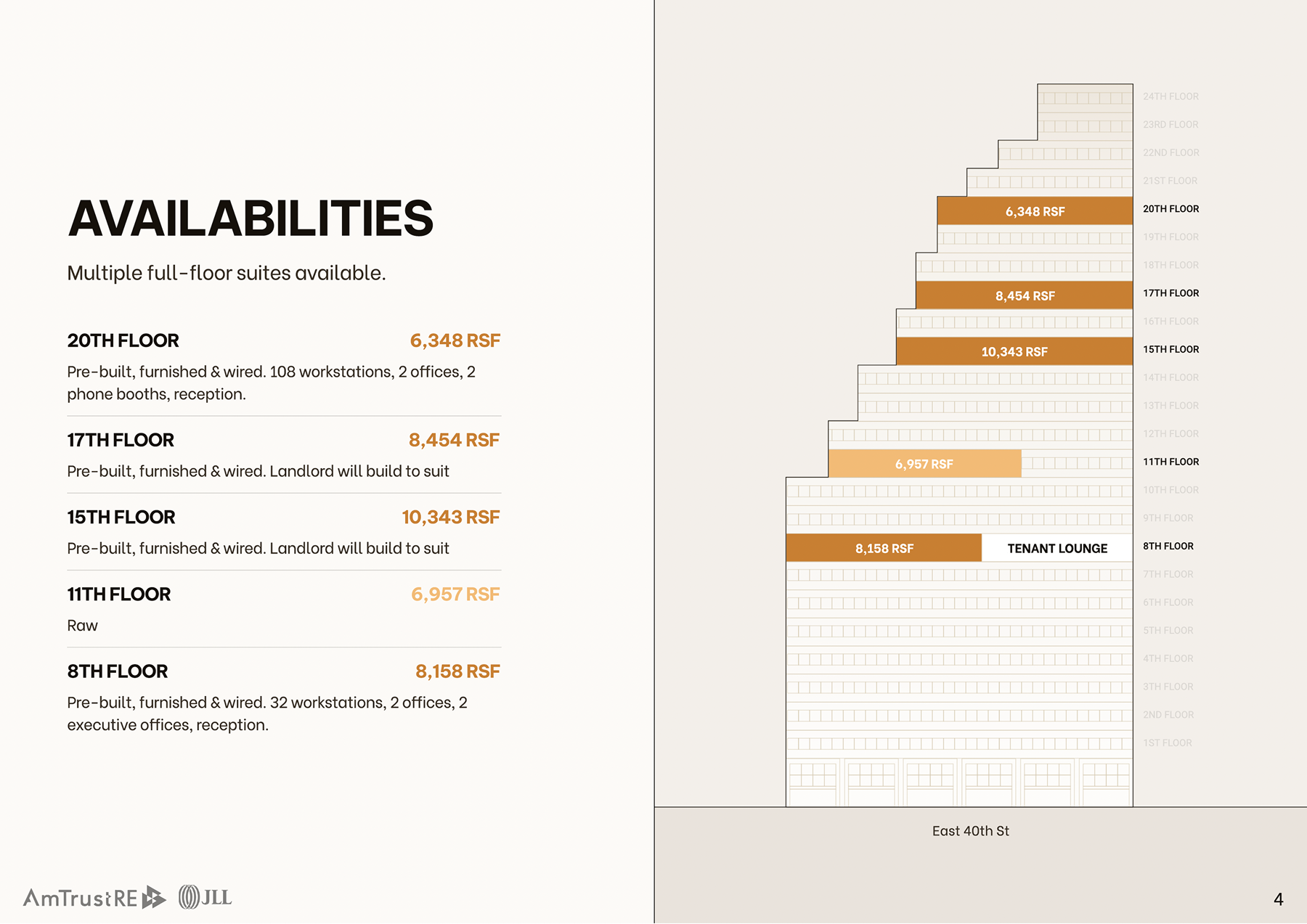360 Lexington brochure — spread 4 of 6