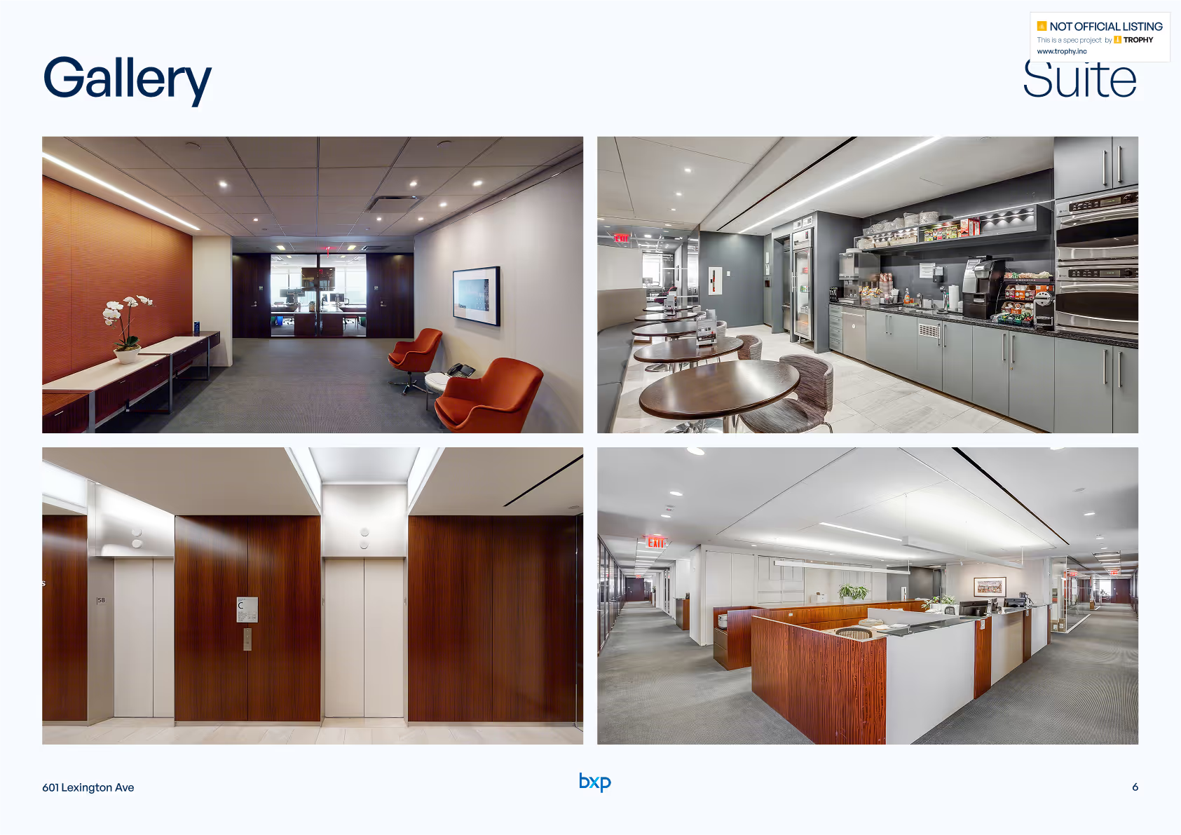 601 Lexington brochure — spread 6 of 8